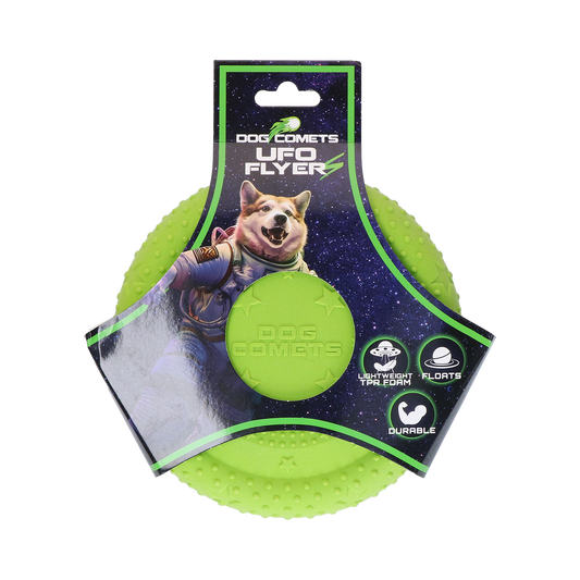 Dog Comets UFO Flyer Groen S