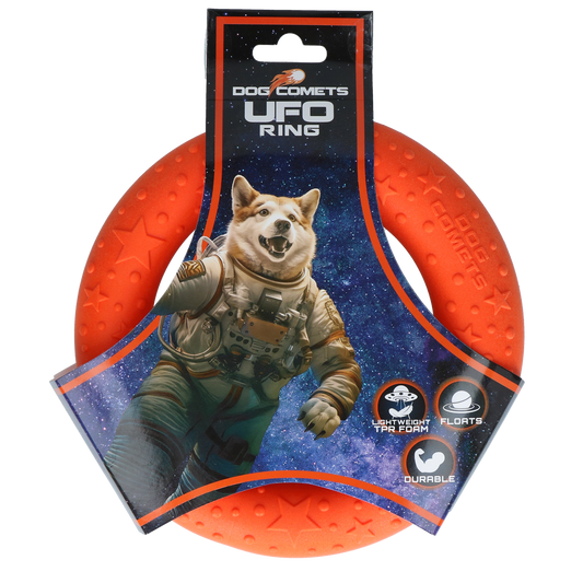 Dog Comets UFO Ring Oranje M