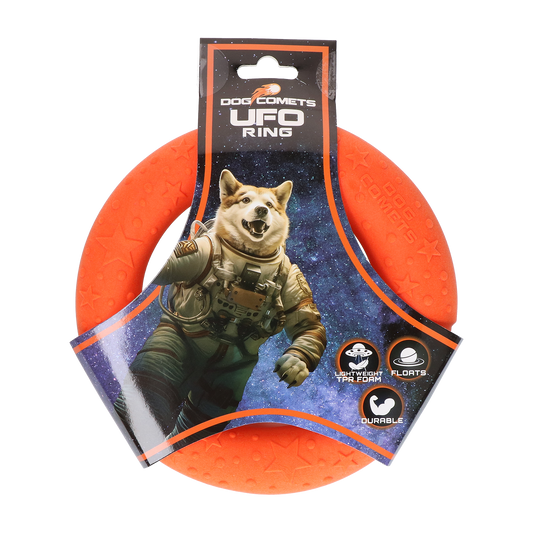 Dog Comets UFO Ring Oranje S