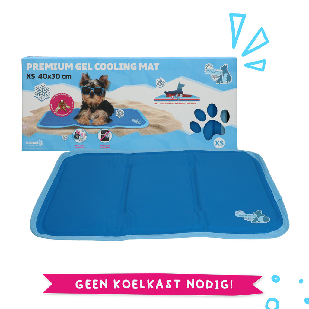 Coolpets Premium Solid gel Cooling Mat XS 40x30cm
