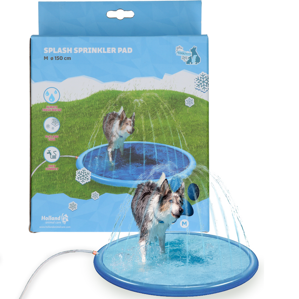 Coolpets Splash Sprinkler Pad M 150 cm