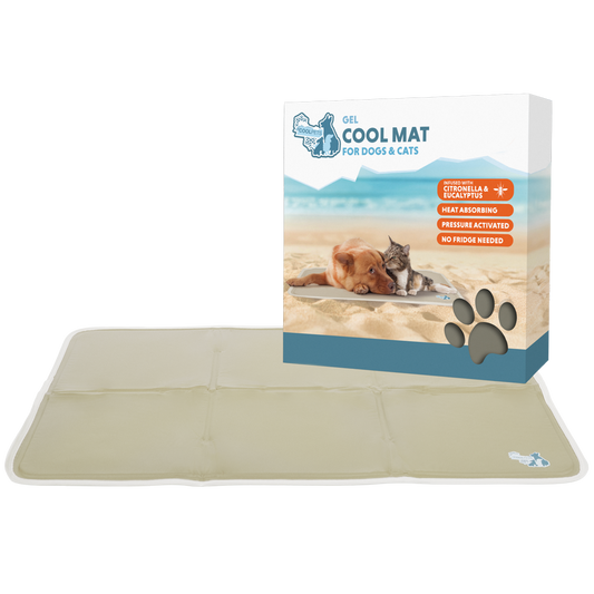 Coolpets Gel Cooling Mat Beige XL