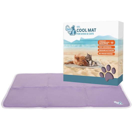 Coolpets Gel Cooling Mat Lila M