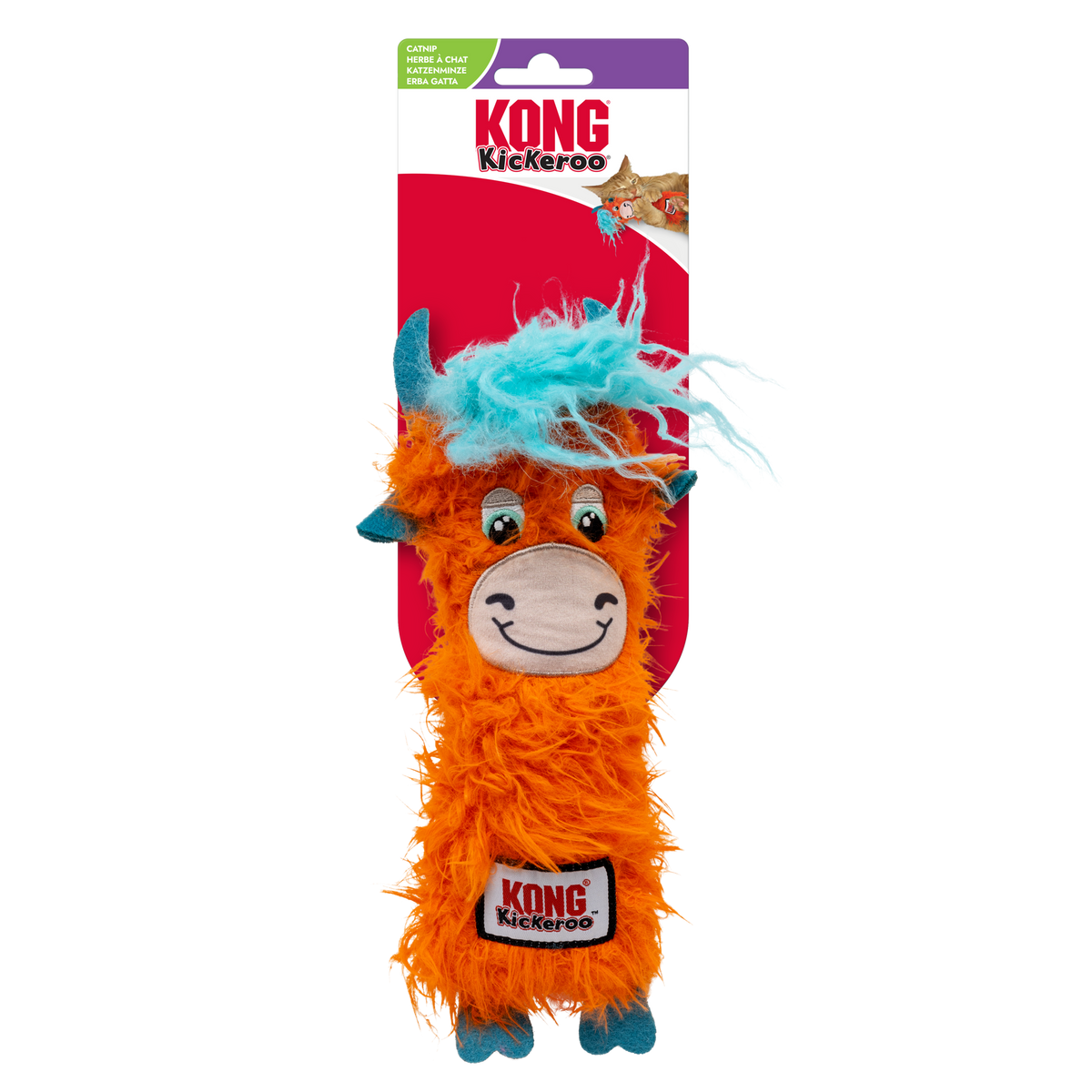 KONG Kickeroo Highland Cow Assorti