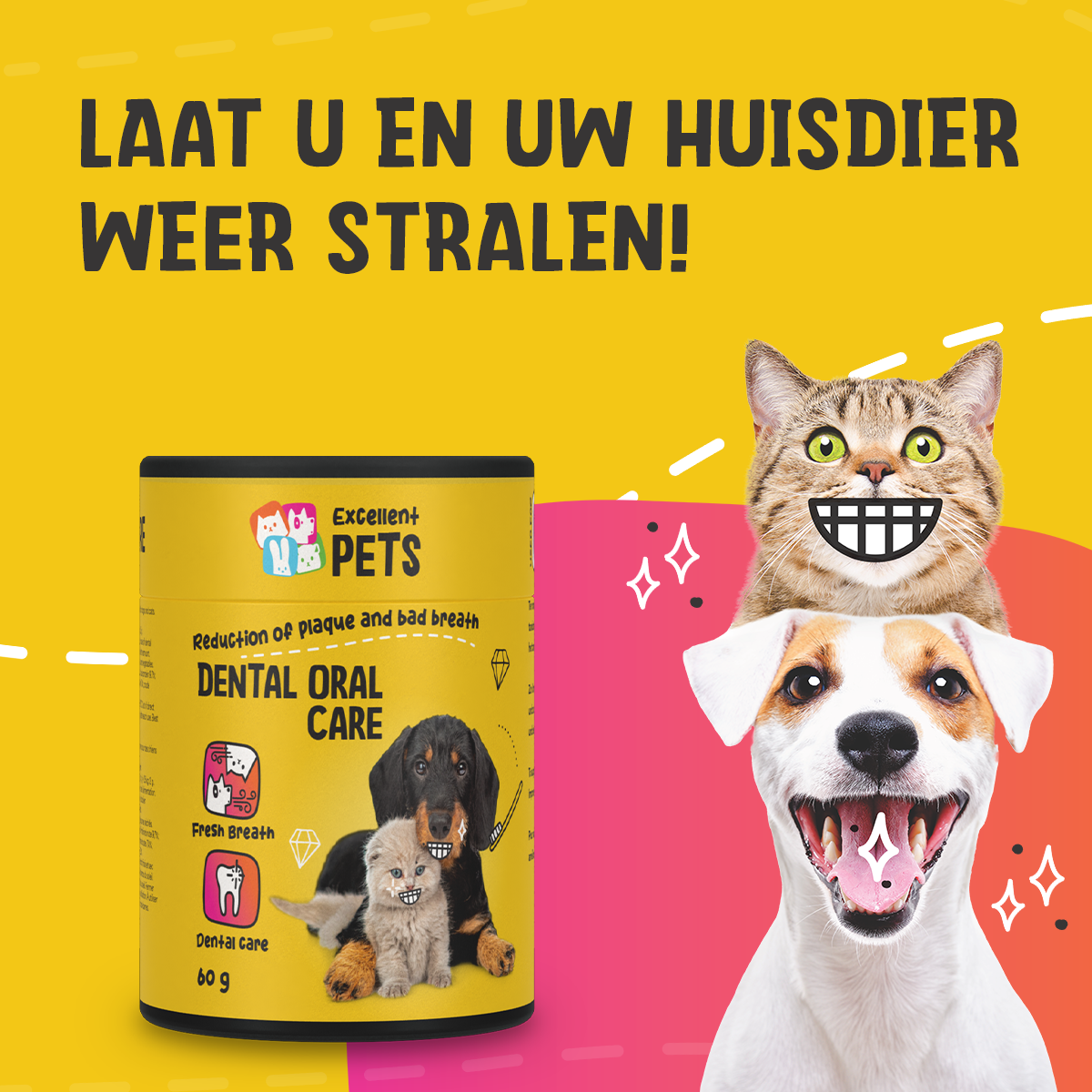 Excellent Pets Dental Oral Care 60 g