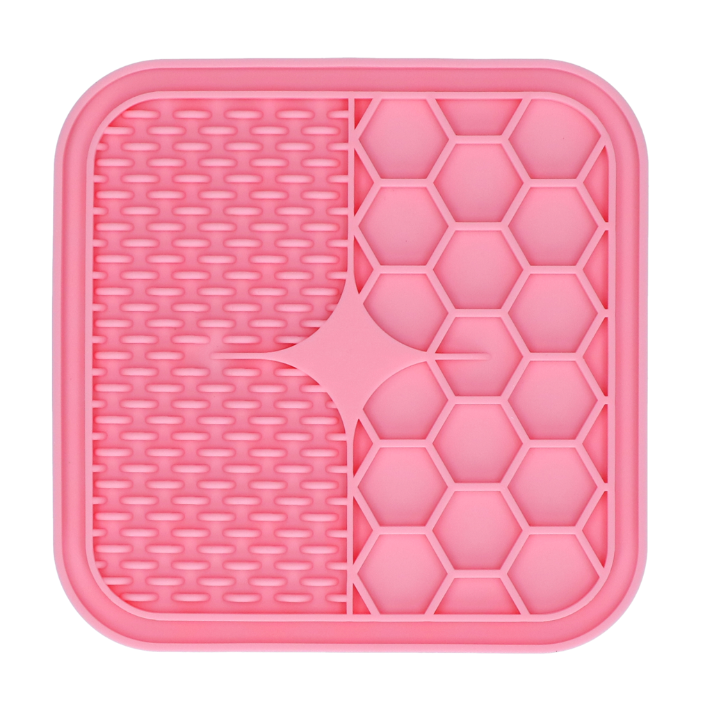 Eat Slow Live Longer Lick Mat Duo S Roze