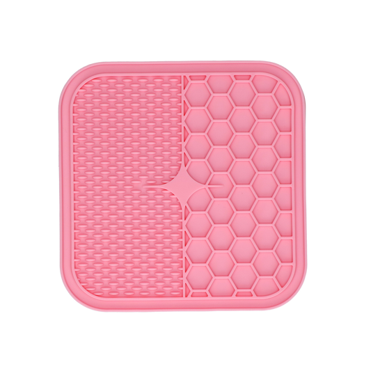 Eat Slow Live Longer Lick Mat Duo M Roze