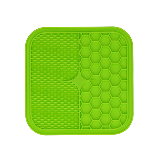 Eat Slow Live Longer Lick Mat Duo M Groen