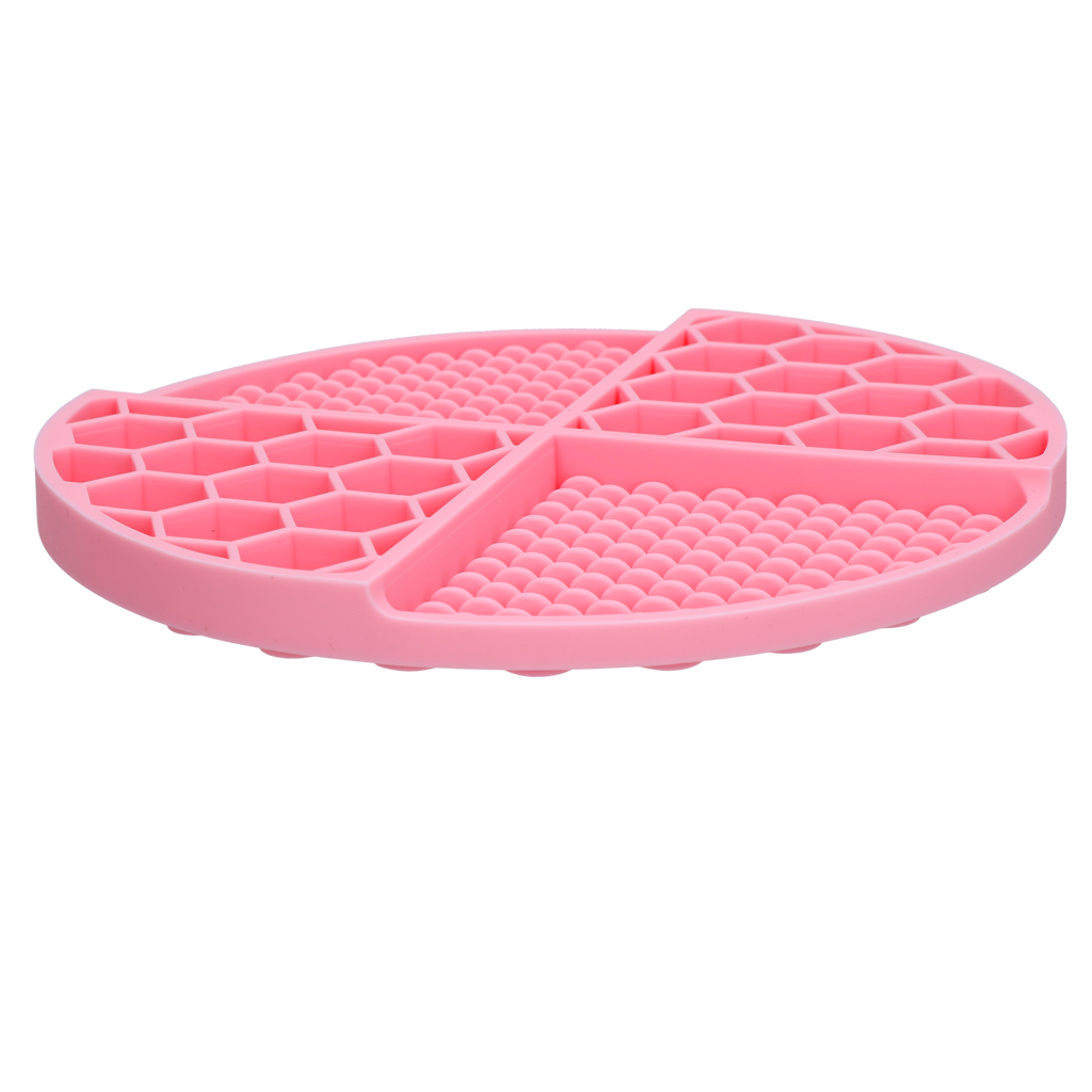 Eat Slow Live Longer Lick Mat Dimensions Circle Roze
