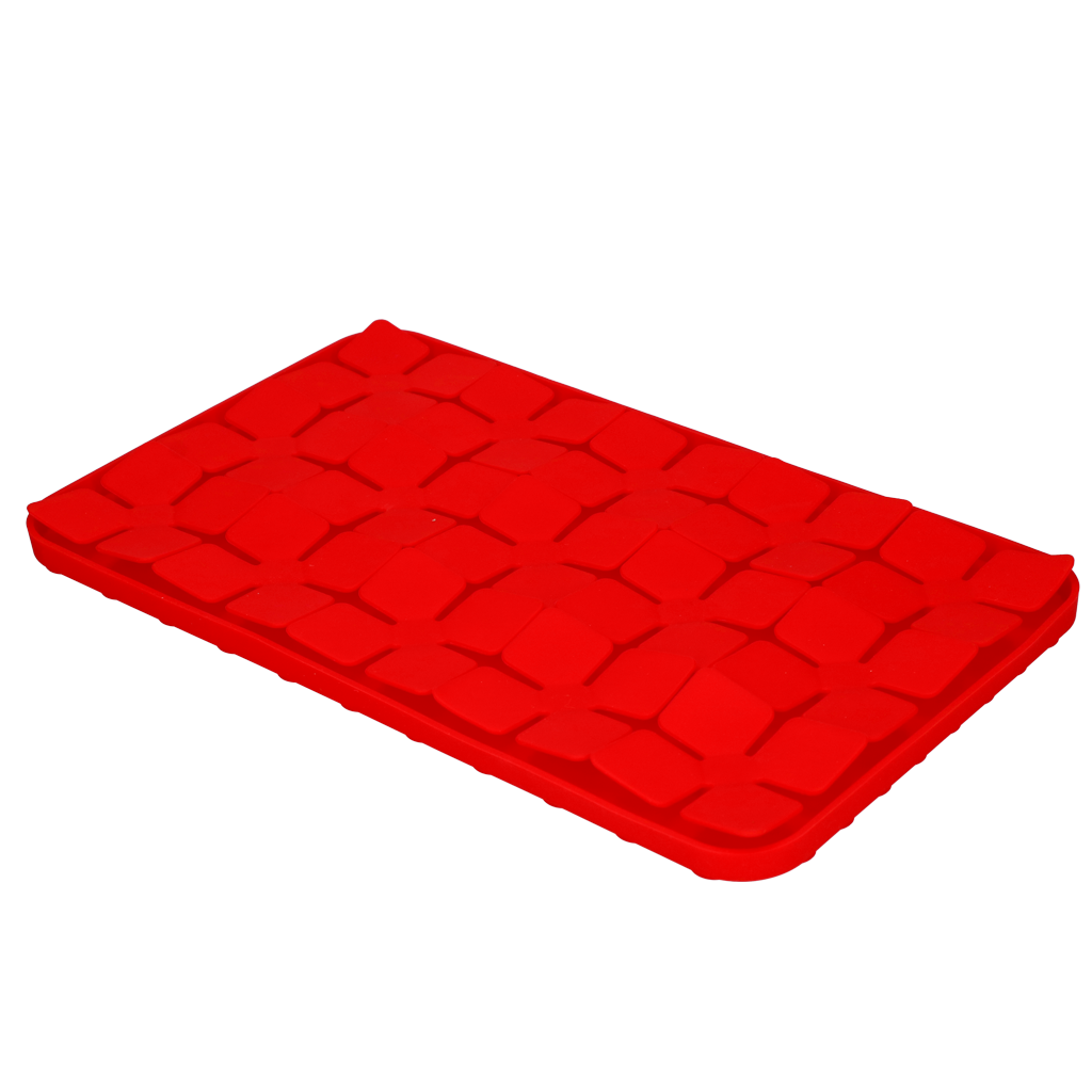 Eat Slow Live Longer Lick Mat Dimensions Flower Rood