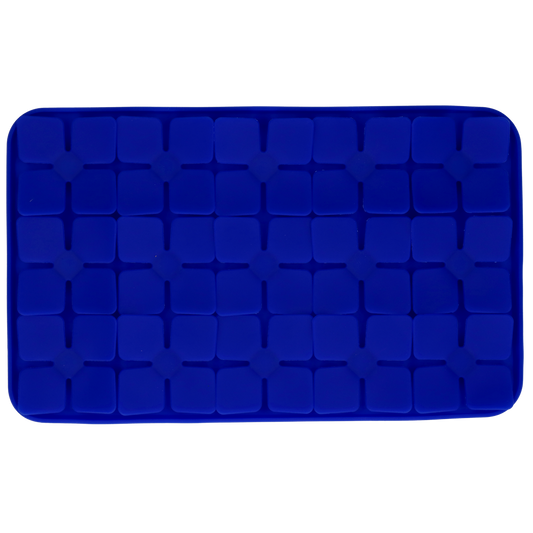 Eat Slow Live Longer Lick Mat Dimensions Flower Blauw