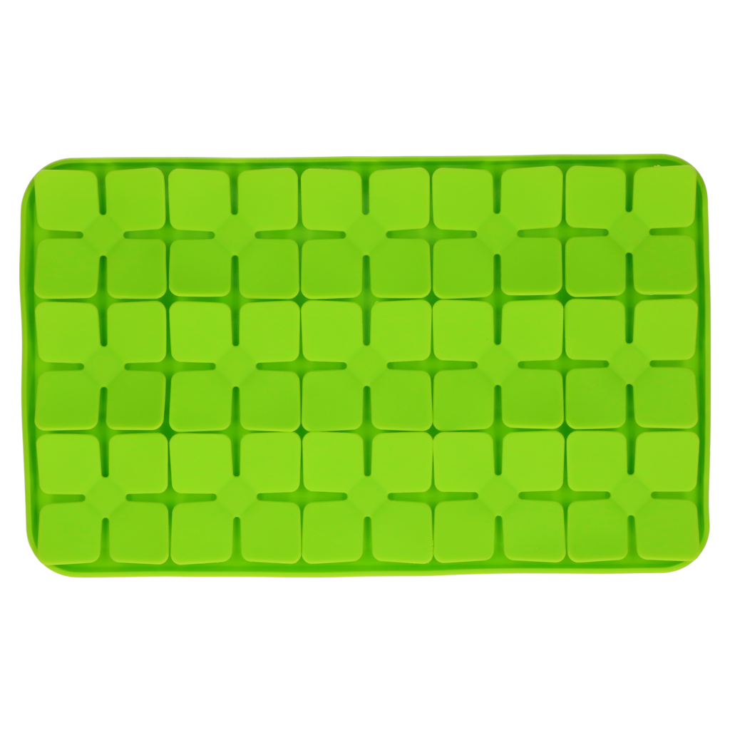 Eat Slow Live Longer Lick Mat Dimensions Flower Groen