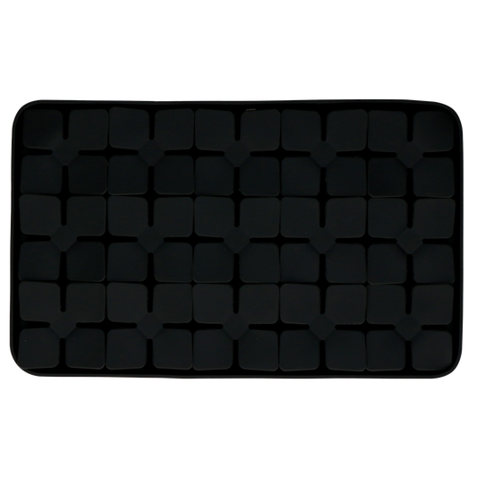 Eat Slow Live Longer Lick Mat Dimensions Flower Grijs
