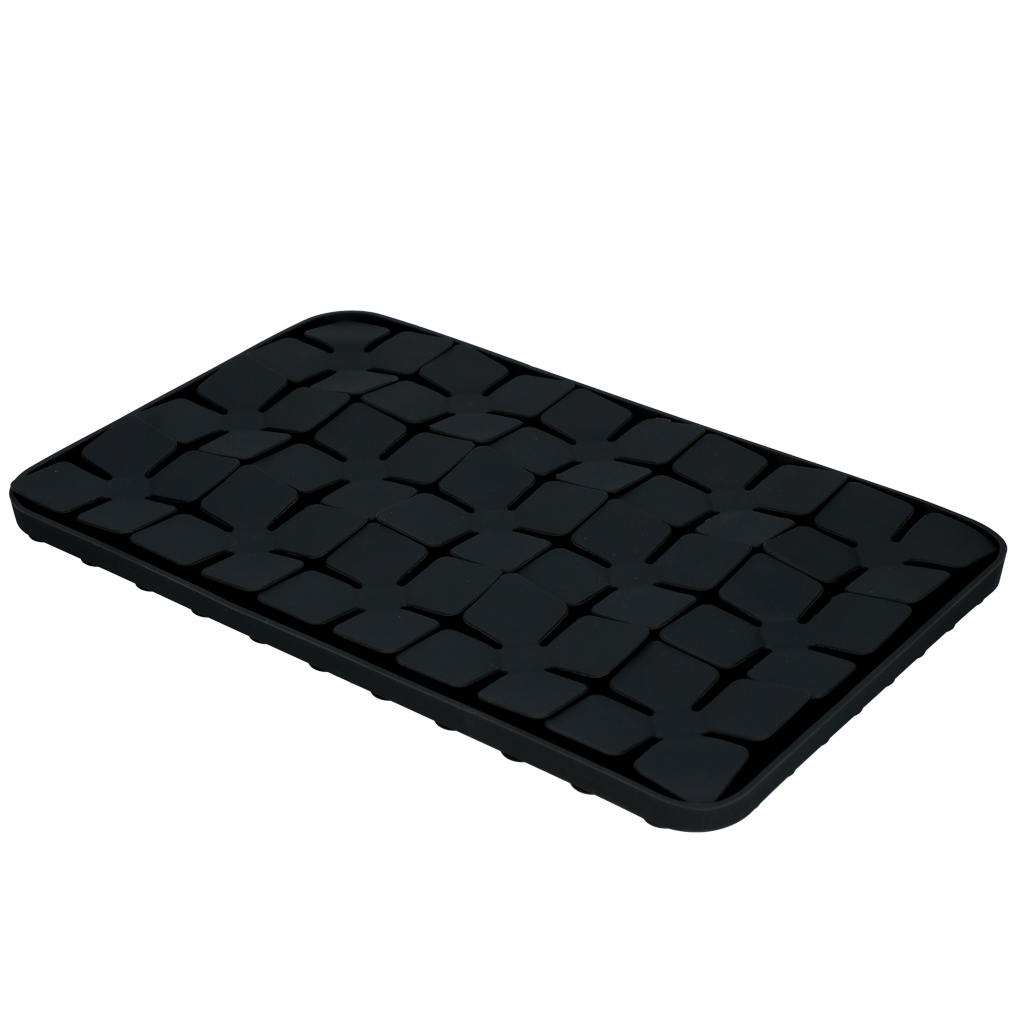 Eat Slow Live Longer Lick Mat Dimensions Flower Grijs