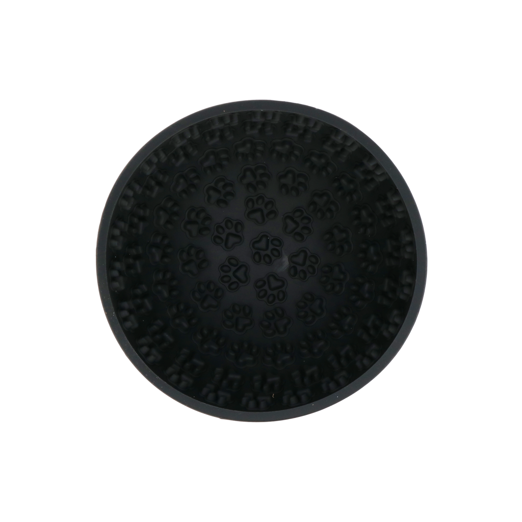 Eat Slow Live Longer Lick Mat Wobble Bowl Grijs