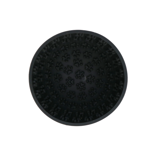 Eat Slow Live Longer Lick Mat Wobble Bowl Grijs