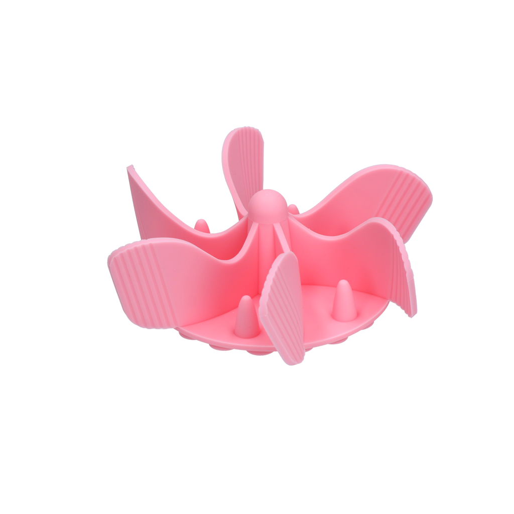 Eat Slow Live Longer Gobble Stopper Roze L