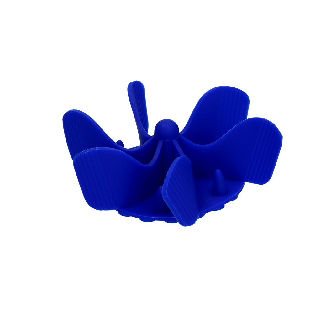 Eat Slow Live Longer Gobble Stopper Blauw M
