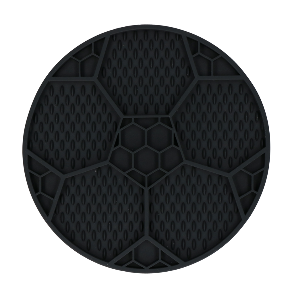 Eat Slow Live Longer Lick Mat Soccer Ball Grijs