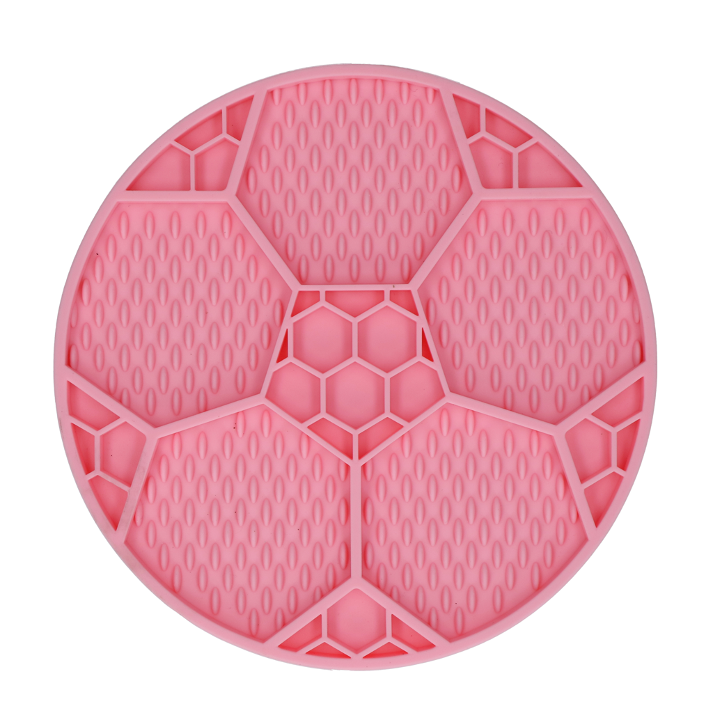 Eat Slow Live Longer Lick Mat Soccer Ball Roze