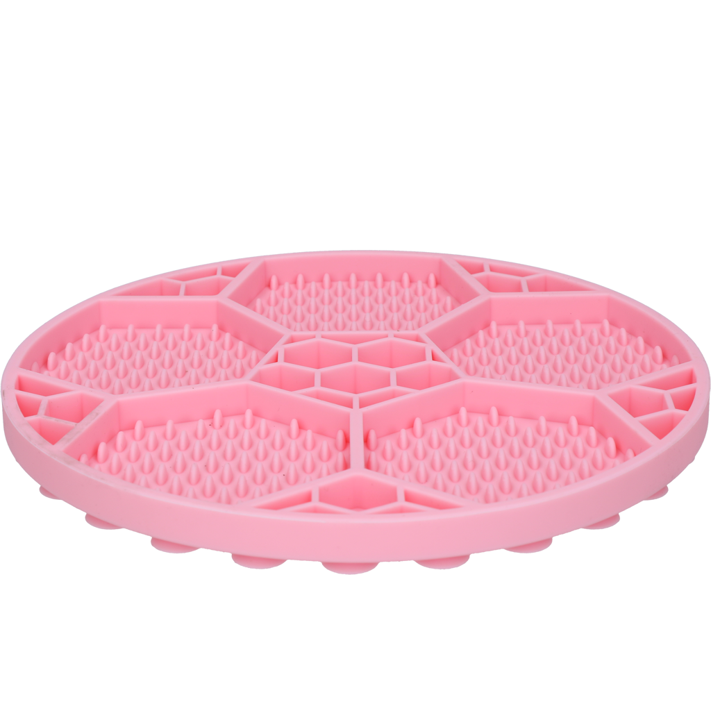Eat Slow Live Longer Lick Mat Soccer Ball Roze