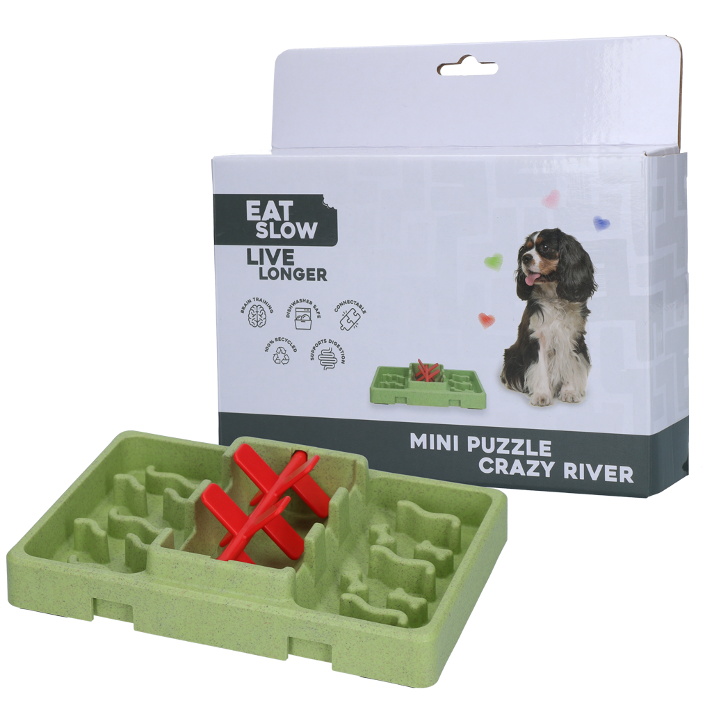 Eat Slow Live Longer Mini Puzzle Crazy River