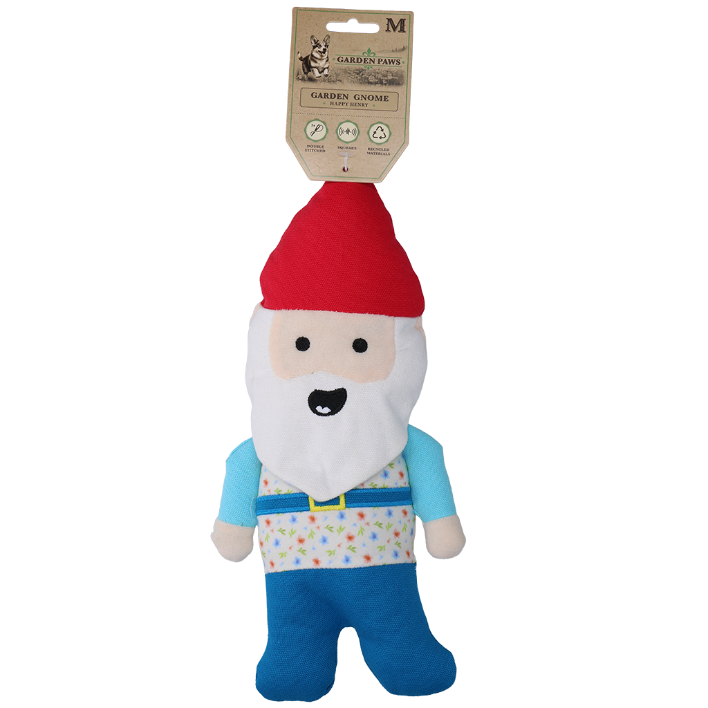 Garden Paws Garden Gnome Happy Henry M