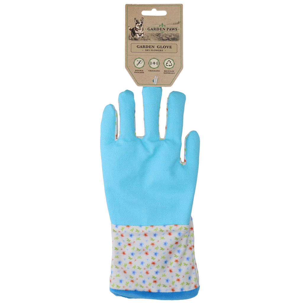 Garden Paws Garden Glove Sky Flowers