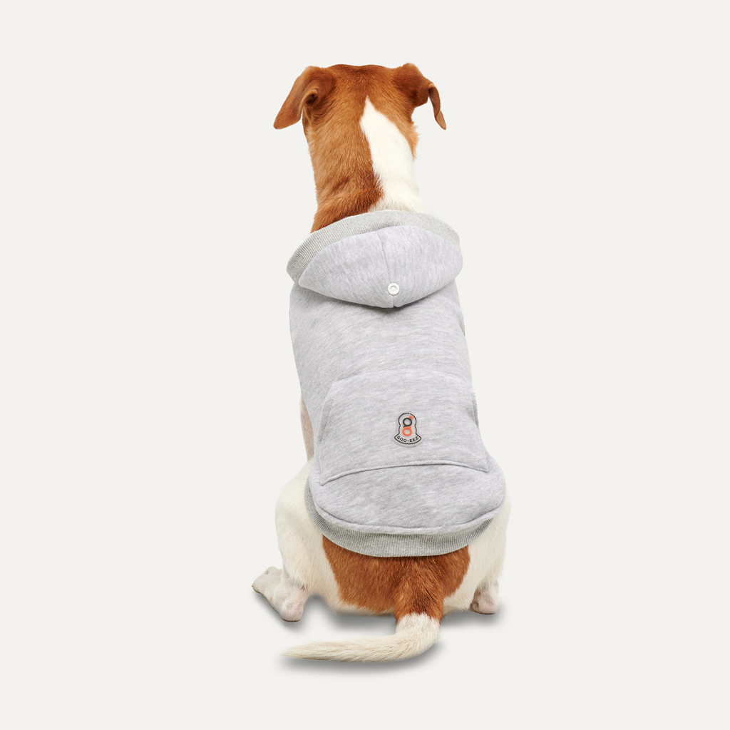 Goo-eez Kangaroo Fleece Hoodie S Grijs