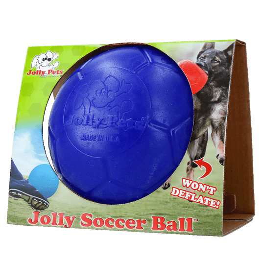 Jolly Soccer Ball Blauw L (20 cm)