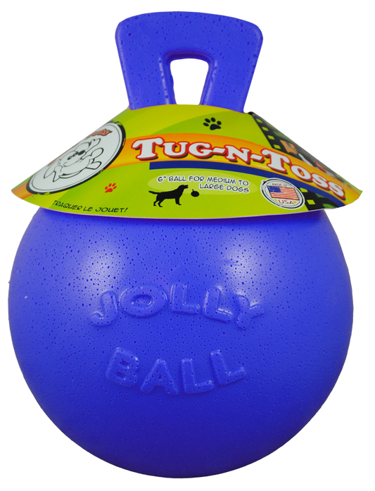 Jolly Tug-n-Toss Blauw M (15 cm)