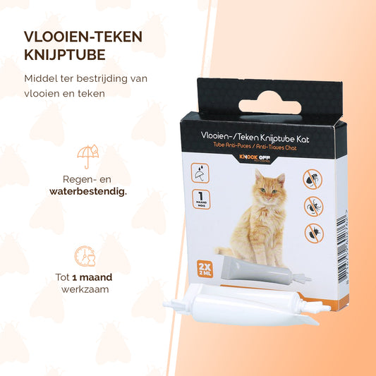 Knock Pest vlooien-tekenpipet Kat DE/UK