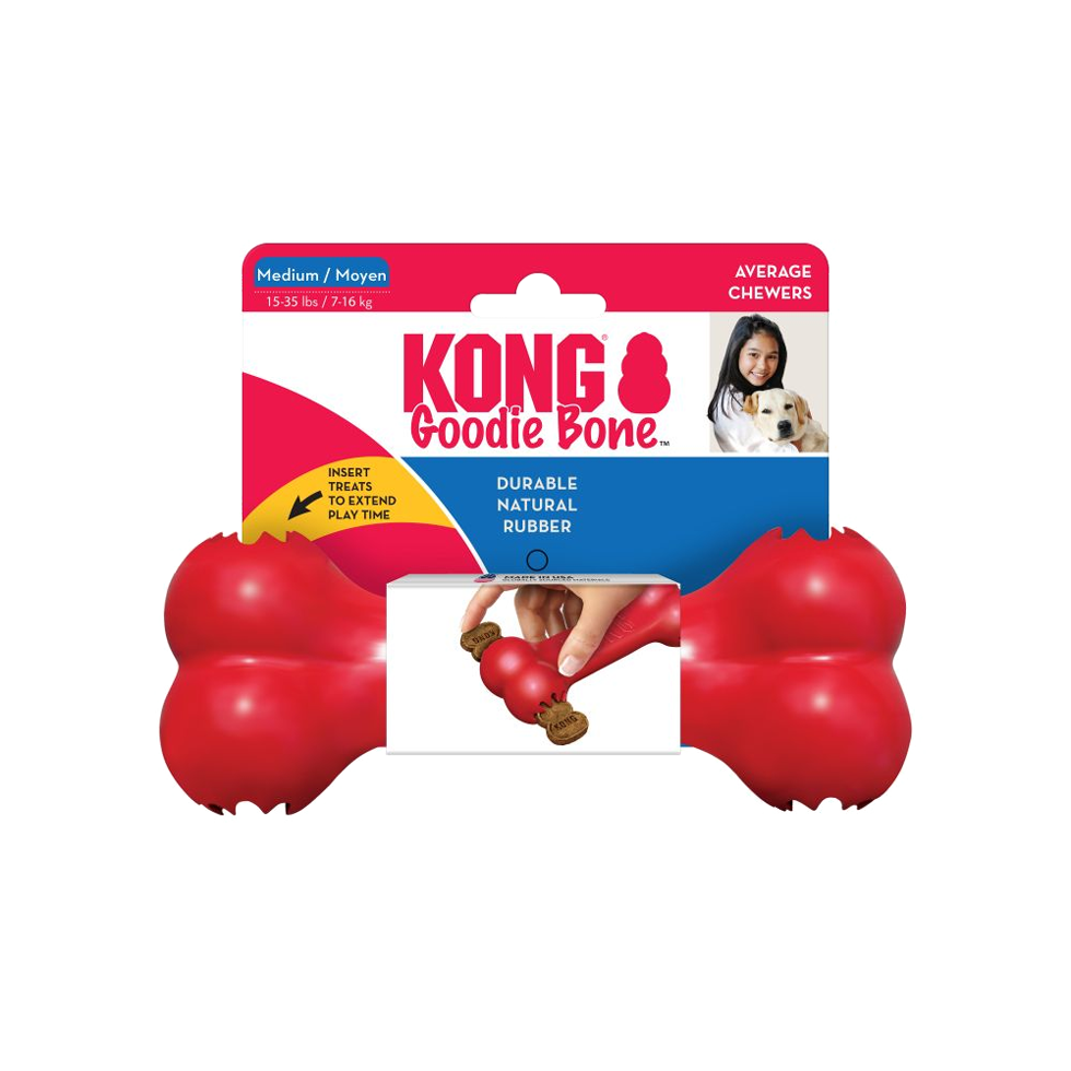 KONG Goodie Bone Rood M