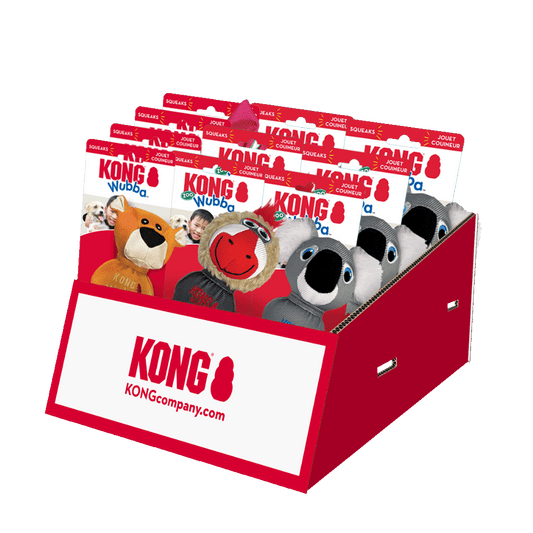 KONG Wubba Zoo Toonbankdisplay