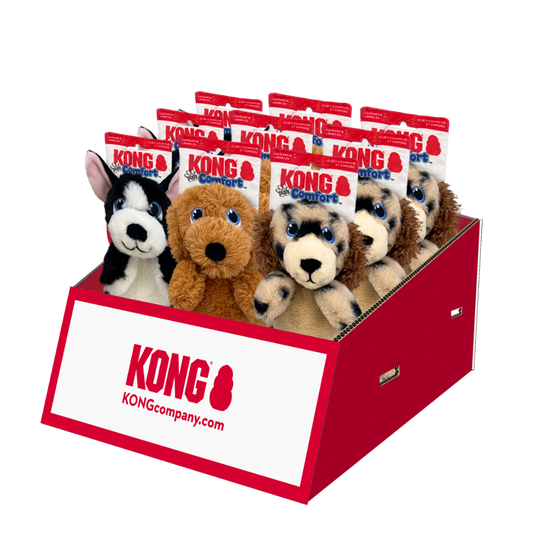 KONG Comfort Pups Toonbankdisplay