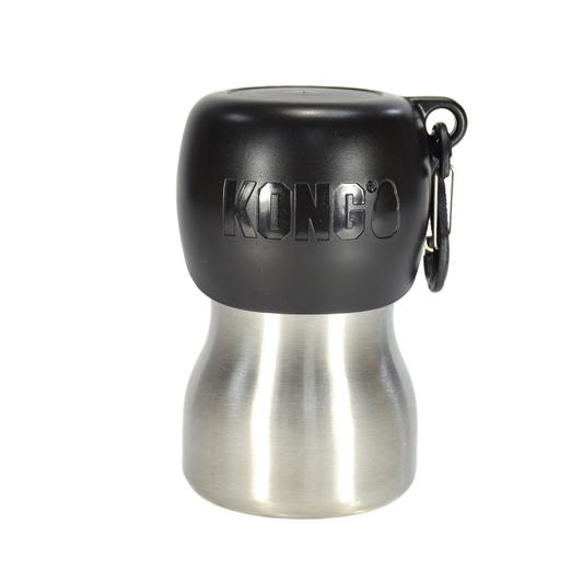 KONG H2O RVS Waterfles Zwart 255 ml