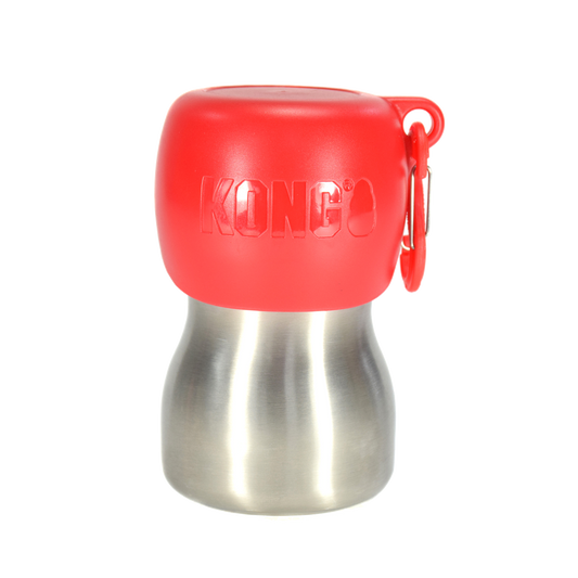 KONG H2O RVS Waterfles Rood 255 ml
