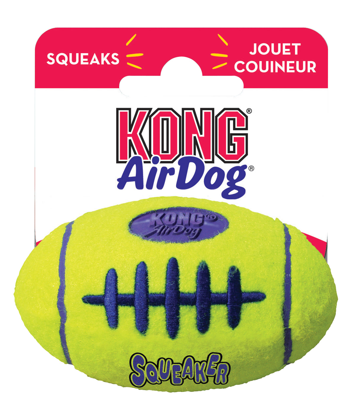 KONG Airdog® Squeaker Football S