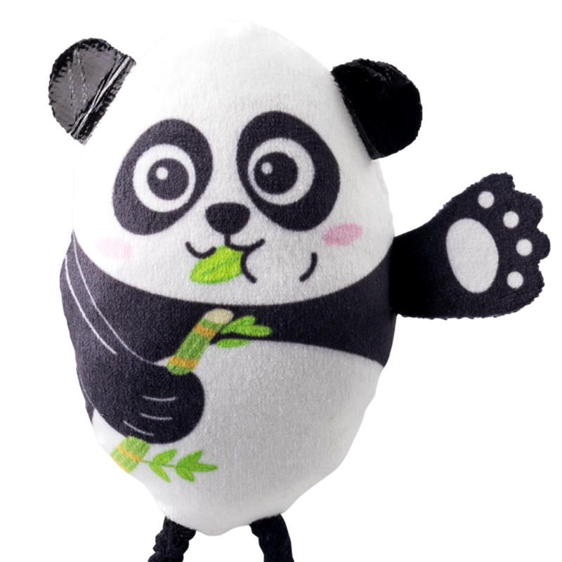 KONG Scrattles Panda 2-pk