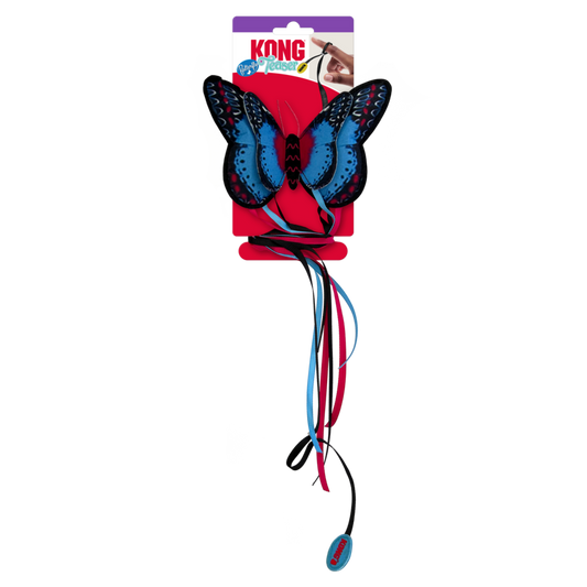 KONG Teaser Butterfly Assorted Vlinder