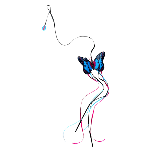 KONG Teaser Butterfly Assorted Vlinder
