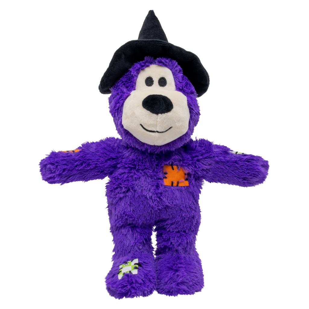 KONG Halloween Wild Knots Witch Bear M/L - Paars