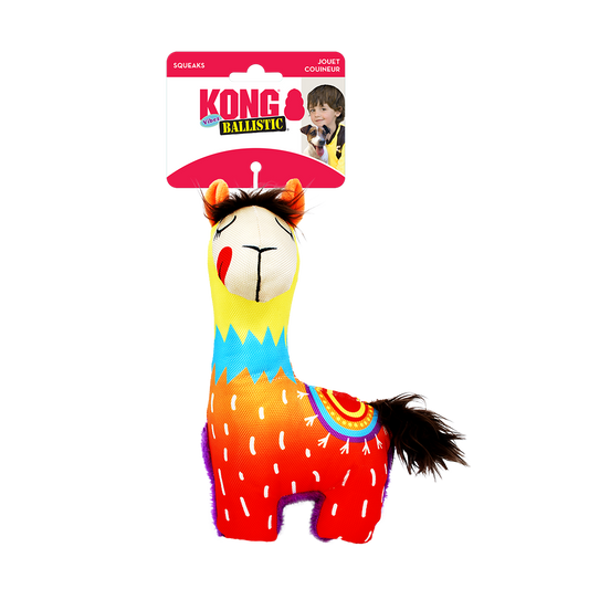 KONG Ballistic Vibez Llamas S/M Assorti