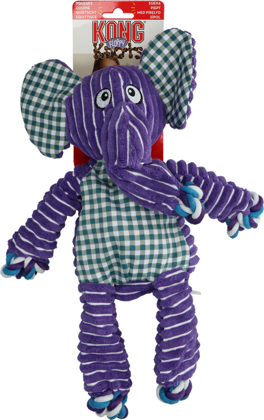 KONG Floppy Knots Olifant