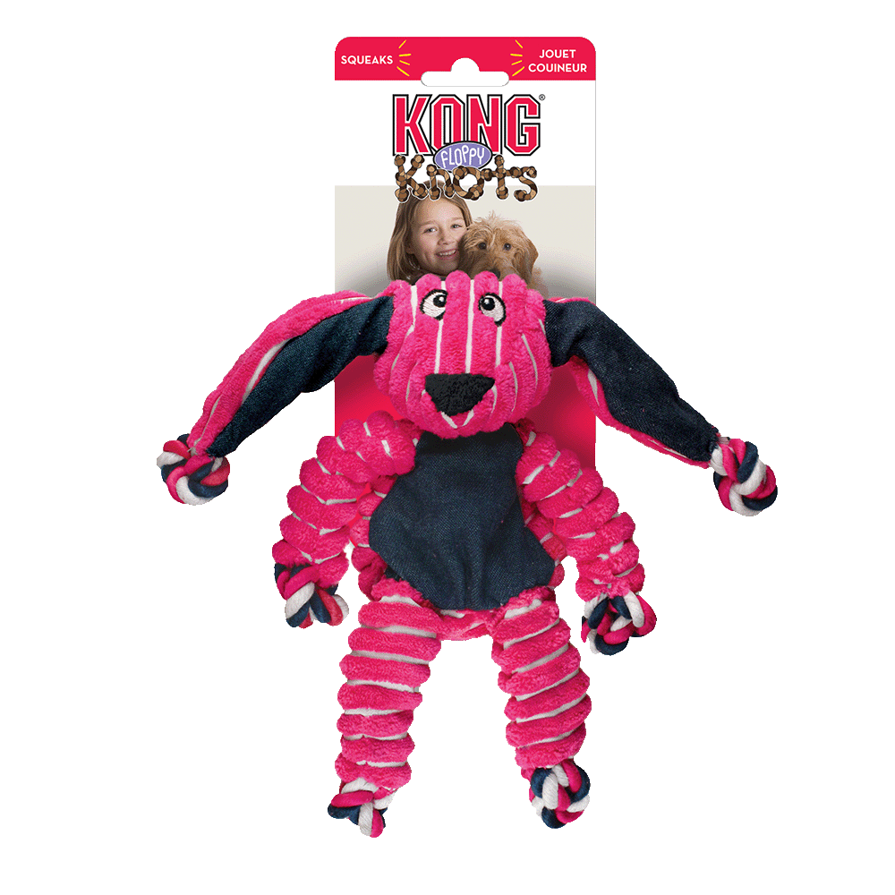 KONG Floppy Knots Konijntje