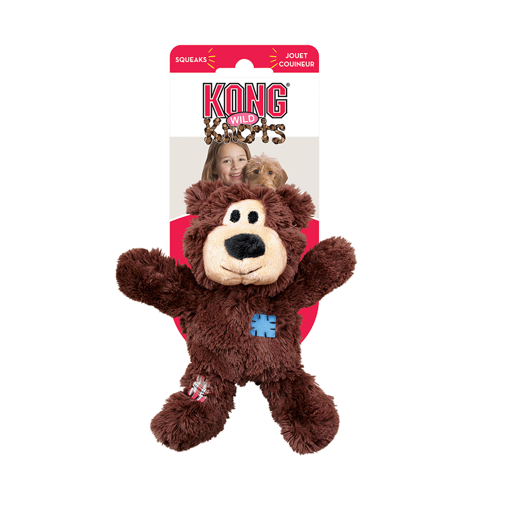 KONG Wild Knots Assorti Bears S/M