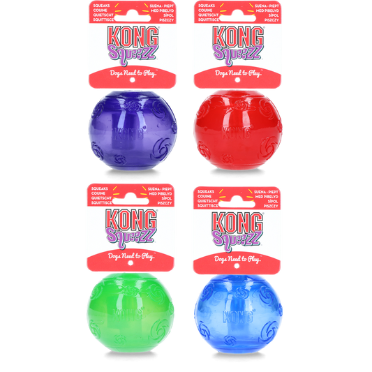 KONG Squeezz® Ball Assorti L