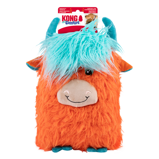 KONG Comfort Jumbo Highland Cow Assorted XL