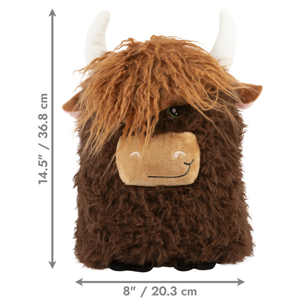 KONG Comfort Jumbo Highland Cow Assorted XL