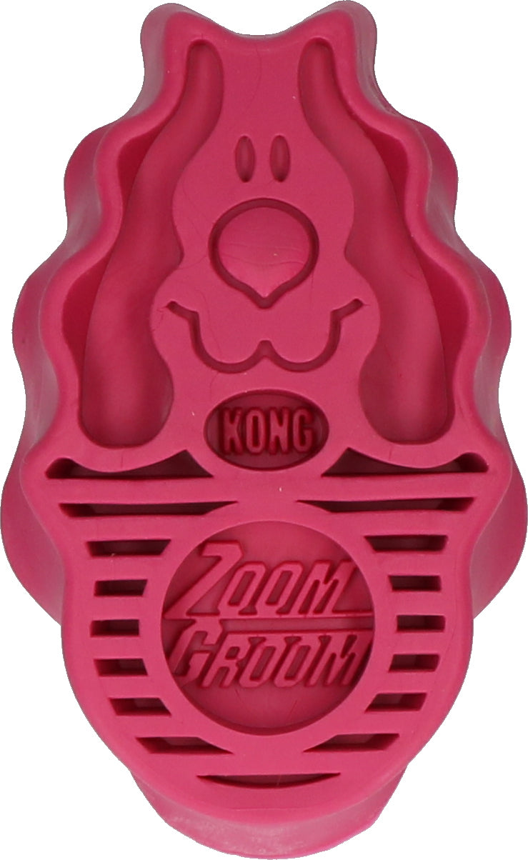 KONG ZoomGroom Framboos L